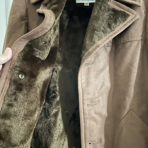 ❌ SOLD ❌ Vintage Stratojac jacket (strato suede) - overcoat/peacot - water repel - Picture 6 of 7